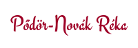 Pődör-Novák Réka dietetikus Logo